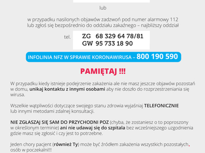 grafika - infolinia 605 584 739