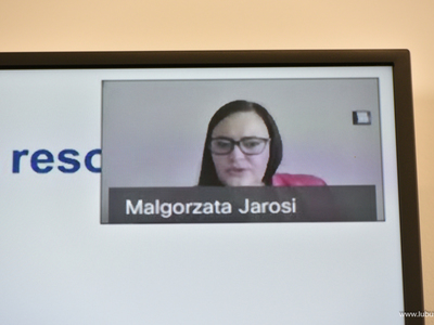 Minister MałgorzataJarosińska-Jedynak