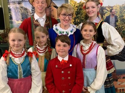 Marszałek Elżbieta Anna Polak i Lubuski Zespół pieśni i Tańca
