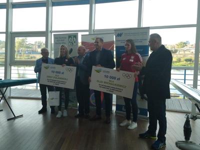 Wręczenie nagród za kwalifikację olimpijską