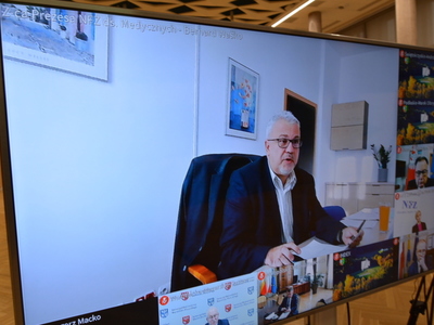Bernard Waśko - z-ca prezesa NFZ ds. medycznych.