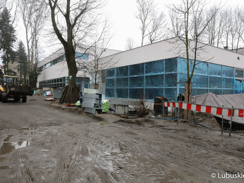 Trwa rozbudowa Regionalnego Centrum Animacji Kultury w Zielonej Górze.