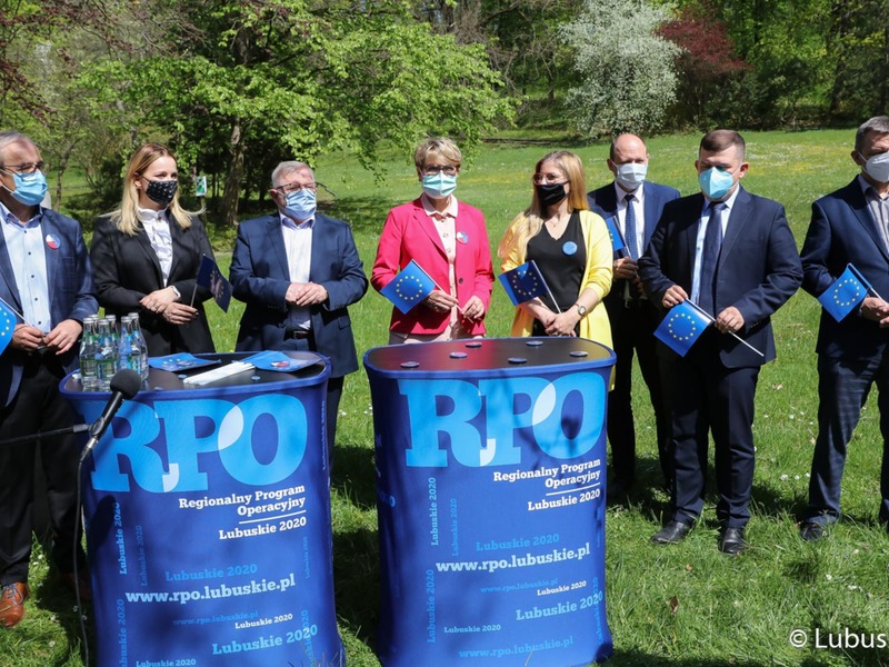 Śladami Unii Europejskiej - konferencja prasowa w Muzeum im. J. Dekerta w Gorzowie Wlkp.