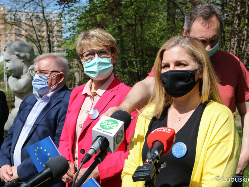Śladami Unii Europejskiej - konferencja prasowa w Muzeum im. J. Dekerta w Gorzowie Wlkp.