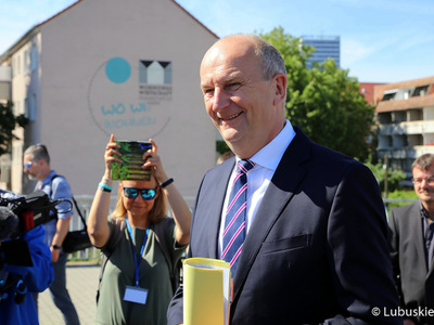 30 lat dobrego sąsiedztwa. Na zdjęciu premier Dietmar Woidke.
