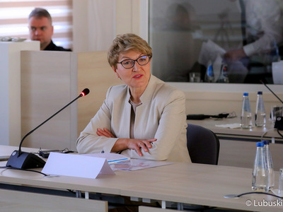 30 lat dobrego sąsiedztwa. Na zdjęciu Marszałek Elżbieta Anna Polak.