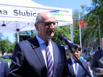 30 lat dobrego sąsiedztwa. Na zdjęciu premier Dietmar Woidke.