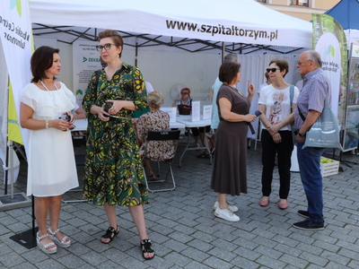 Piknik zdrowia na zielonogórskim deptaku