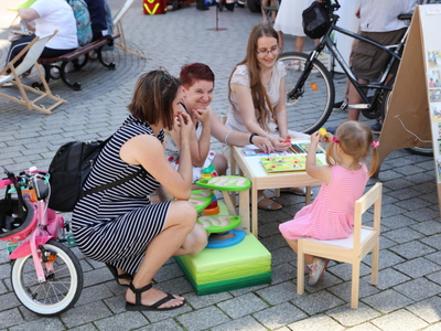 Piknik zdrowia na zielonogórskim deptaku