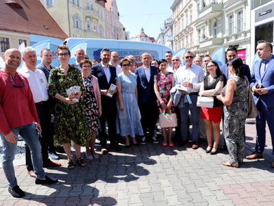 Piknik zdrowia na zielonogórskim deptaku