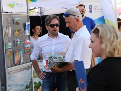 Piknik zdrowia na zielonogórskim deptaku