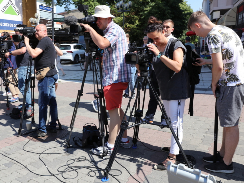 Piknik zdrowia na zielonogórskim deptaku