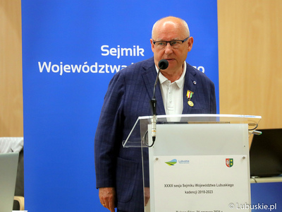 XXXIII Sesja Sejmiku Województwa Lubuskiego w Zielonej Górze.