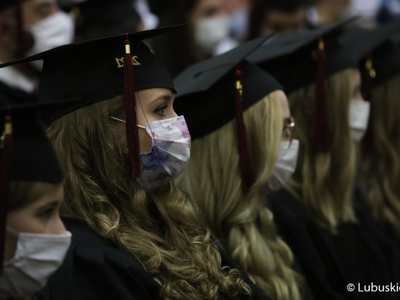 Gala absolutoryjna pierwszego rocznika kierunku lekarskiego Wydziału Lekarskiego i Nauk o Zdrowiu Collegium Medicum Uniwersytetu Zielonogórskiego. 