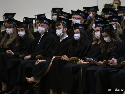Gala absolutoryjna pierwszego rocznika kierunku lekarskiego Wydziału Lekarskiego i Nauk o Zdrowiu Collegium Medicum Uniwersytetu Zielonogórskiego. 