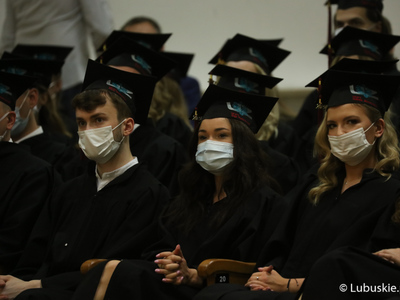 Gala absolutoryjna pierwszego rocznika kierunku lekarskiego Wydziału Lekarskiego i Nauk o Zdrowiu Collegium Medicum Uniwersytetu Zielonogórskiego. 