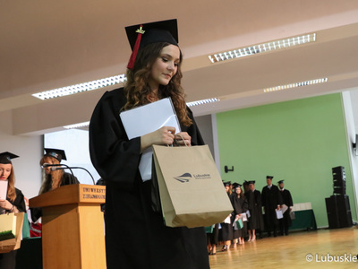 Gala absolutoryjna pierwszego rocznika kierunku lekarskiego Wydziału Lekarskiego i Nauk o Zdrowiu Collegium Medicum Uniwersytetu Zielonogórskiego. 