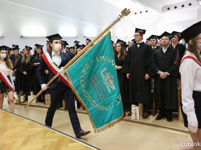 Gala absolutoryjna pierwszego rocznika kierunku lekarskiego Wydziału Lekarskiego i Nauk o Zdrowiu Collegium Medicum Uniwersytetu Zielonogórskiego. 