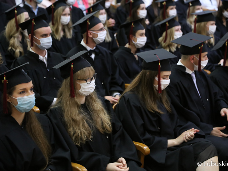 Gala absolutoryjna pierwszego rocznika kierunku lekarskiego Wydziału Lekarskiego i Nauk o Zdrowiu Collegium Medicum Uniwersytetu Zielonogórskiego.