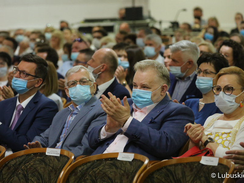 Gala absolutoryjna pierwszego rocznika kierunku lekarskiego Wydziału Lekarskiego i Nauk o Zdrowiu Collegium Medicum Uniwersytetu Zielonogórskiego.