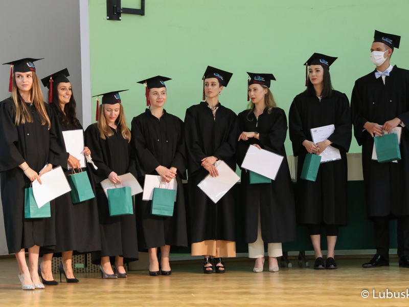 Gala absolutoryjna pierwszego rocznika kierunku lekarskiego Wydziału Lekarskiego i Nauk o Zdrowiu Collegium Medicum Uniwersytetu Zielonogórskiego.