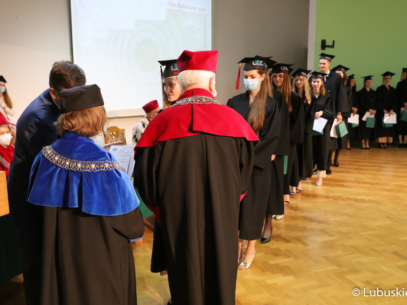 Gala absolutoryjna pierwszego rocznika kierunku lekarskiego Wydziału Lekarskiego i Nauk o Zdrowiu Collegium Medicum Uniwersytetu Zielonogórskiego.