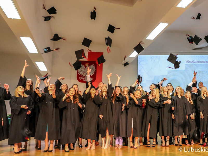 Gala absolutoryjna pierwszego rocznika kierunku lekarskiego Wydziału Lekarskiego i Nauk o Zdrowiu Collegium Medicum Uniwersytetu Zielonogórskiego.