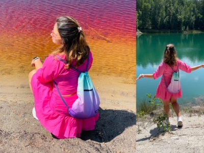 Geopark Łuk Mużakowa - Ścieżka Geoturystyczna „Dawna Kopalnia Babina”. Miejsce warte odwiedzenia. Zdjęcie przysłała Ewa Adamowicz.
