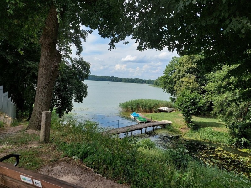 Jezioro Lubie w miejscowości Nowa Wioska. Fot. Daria Laskowska