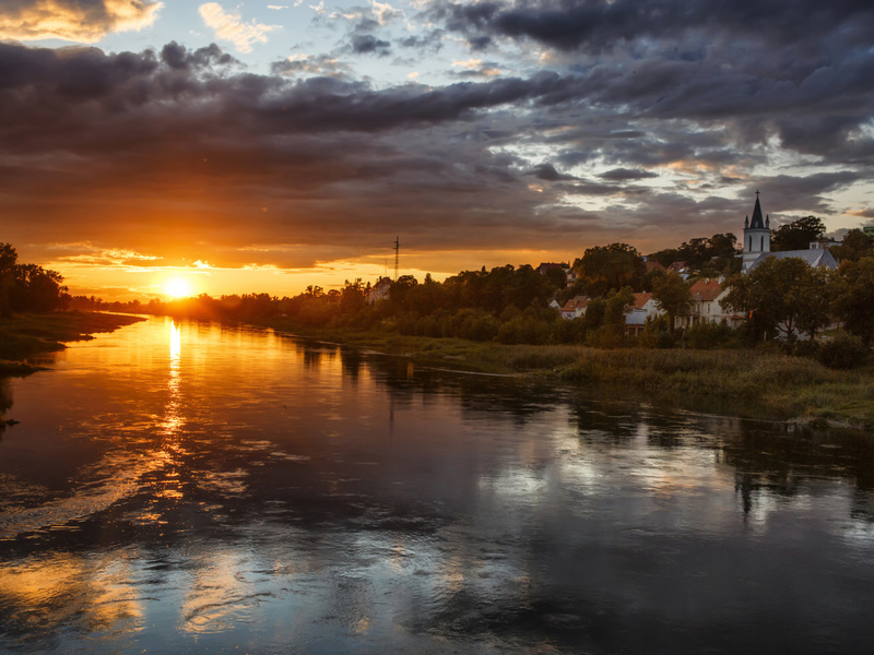 Krosno Odrzańskie. Widok Z Mostu. Fot. Cezary Stawicki