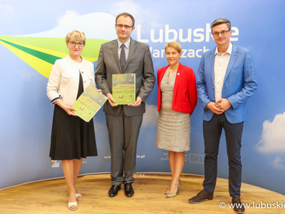Elżbieta Anna Polak, Prof. Marcin Mrugalski, Prof. Maria Mrówczyńska, Sebastian Ciemnoczołowski 