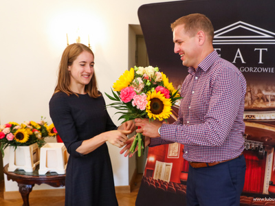 Wręczanie okolicznych podziękowań