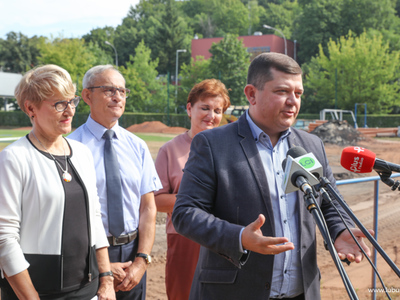Przemawia Prezydent Gorzowa Wielkopolskiego Jacek Wójcicki
