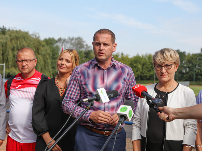 Przemawia Łukasz Porycki