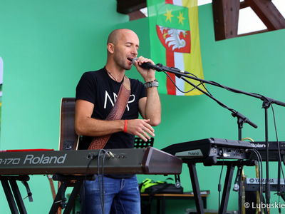 Koncert Przemysława Szczotko podczas Święta Województwa Lubuskiego w Zaborze