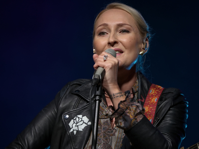 Koncert Anity Lipnickiej podczas Święta Województwa Lubuskiego w Zaborze