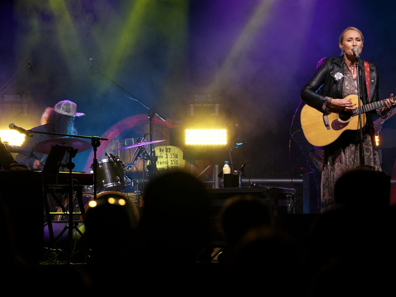 Koncert Anity Lipnickiej podczas Święta Województwa Lubuskiego w Zaborze