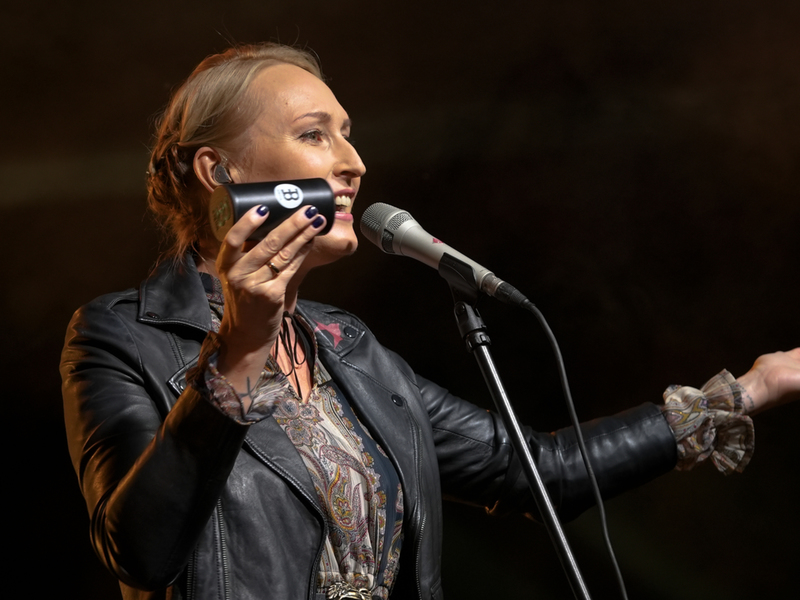Koncert Anity Lipnickiej podczas Święta Województwa Lubuskiego w Zaborze