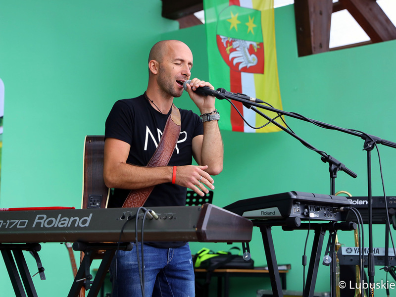 Koncert Przemysława Szczotko podczas Święta Województwa Lubuskiego w Zaborze