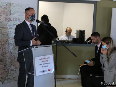 Konferencja pn. Znajdź swoją szansę z Interregiem w Lubuskim Centrum Winiarstwa w Zaborze.