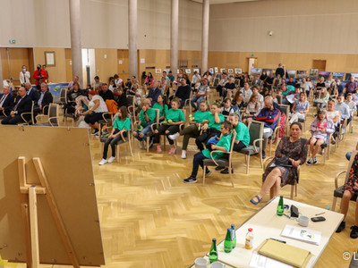 Gala finałowa konkursu Lubuskie Ekologiczne w Sali Kolumnowej urzędu marszałkowskiego