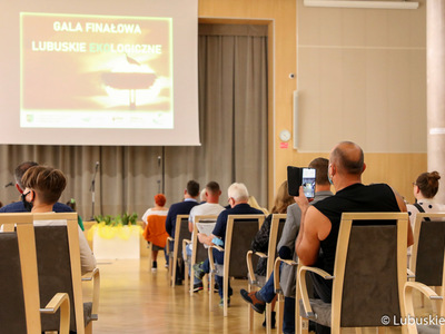 Gala finałowa konkursu Lubuskie Ekologiczne w Sali Kolumnowej urzędu marszałkowskiego