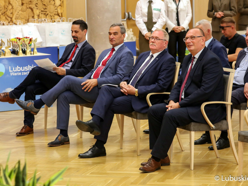 Gala finałowa konkursu Lubuskie Ekologiczne w Sali Kolumnowej urzędu marszałkowskiego