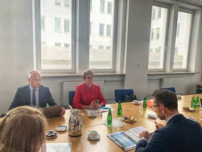 Spotkanie z ministrem Waldemarem Budą