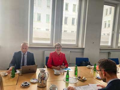 Spotkanie z ministrem Waldemarem Budą