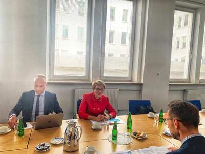 Spotkanie z ministrem Waldemarem Budą