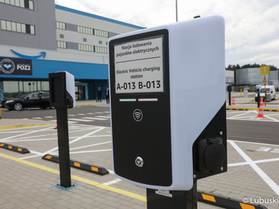 Robotyczne centrum logistyczne firmy Amazon w Świebodzinie.