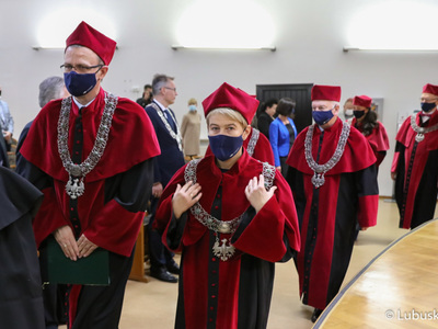 Inauguracja roku akademickiego 2021/2022 na Uniwersytecie Zielonogórskim
