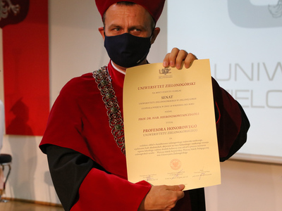 Inauguracja roku akademickiego 2021/2022 na Uniwersytecie Zielonogórskim
