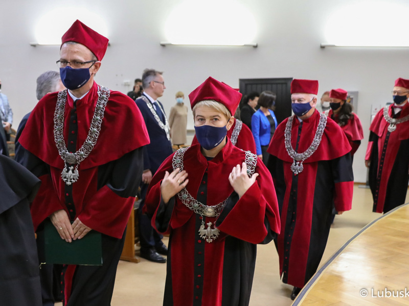 Inauguracja roku akademickiego 2021/2022 na Uniwersytecie Zielonogórskim